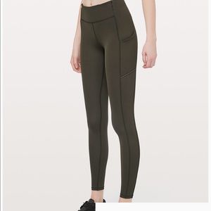 Olive Lululemon leggings